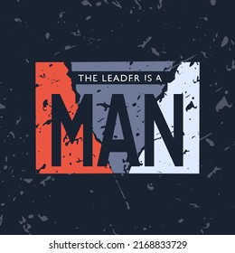 A Simple Words of motivation for man "High Value man". Typography for t shirt, invitation, sweatshirt printing and embroidery. Print for tee. Retro Quotes Style.