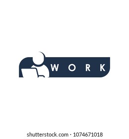 simple work logo
