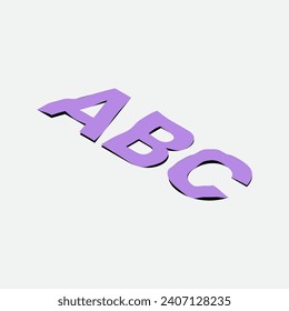 Simple wrinkled lettering effect with shadow