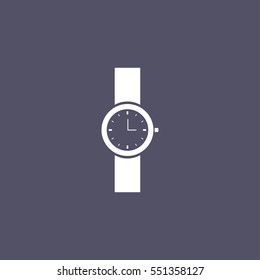 simple wristwatch icon design