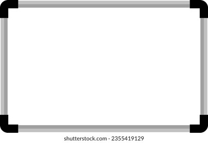 Simple Writing Board Design Element Illustration