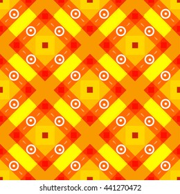 Simple yellow background with rombs