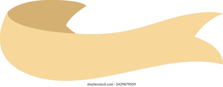 Simple yellow blank ribbon banner vector art. Set of vintage ribbon banner illustrations. Blank title ribbon vector art. Set hand drawn doodle blank title clip art. Simple title bow vector clip art. 