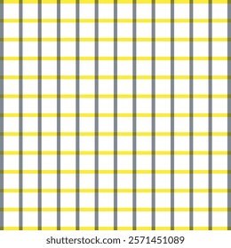 simple yellow colour and grey colour squear chaqe pattern.