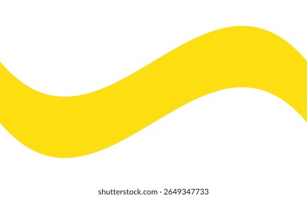 simple yellow flag line symbol.
