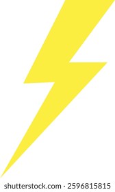 Simple Yellow Flash Thunder Power