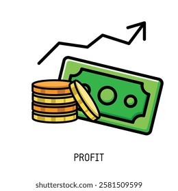 Simple yellow folder icon with a document showing percentage sign inside Perfect for websites and apps needing file storage icons