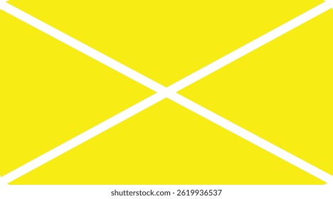 Simple yellow mail envelope icon. Clean and recognizable symbol for mail, contact or communication concepts.