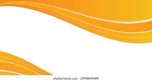 Einfach gelb orange weiß abstrakter Präsentationshintergrund
