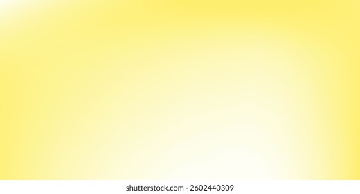 Simple yellow pastel gradient abstract background with website banner background. Blurred color gradient ombre blur. Unfocused colorful abstract modern