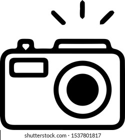 simple yet beautiful camera from the vector series