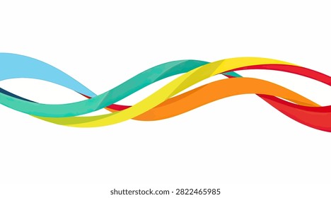 Simple yet dynamic curved lines for versatile background usage.
