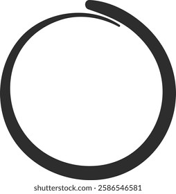 Simple yet effective loading symbol featuring a circular design, representing ongoing operation, buffering, or processing status in a user friendly graphic element