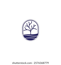 A simple yet impactful design symbolizing growth, nature, and sustainability. Perfect for eco-friendly brands, environmental projects, or businesses promoting progress.