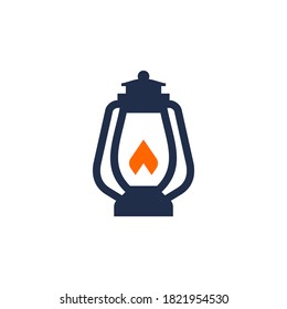 A simple yet modern logo/illustration design displaying lantern. 