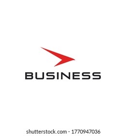 A simple yet modern and sporty logo design displaying an abstract eagle flying fast upward. 