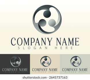 Simple yet powerful unity in a modern brand mark.