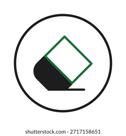 Ein einfaches, aber eindrucksvolles Design mit einem abstrakten Symbol, das perfekt für Logos und visuelles Branding geeignet ist. Die klaren Linien, geometrischen Formen und der minimalistische Stil der Ikone verströmen moderne Eleganz und sorgen dafür, dass sie