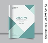 Simple Yet Striking Geometric Covers for Projects, Modern Minimal Covers with Abstract Geometric Forms
