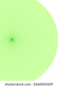 A simple yet striking gradient of lime green shades forming a circular shape