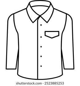 Um modelo de camisa de manga longa simples, mas versátil, perfeito para mostrar seus projetos e marcas. Este modelo limpo permite que você visualize suas ideias de roupas com facilidade e profissionalismo.