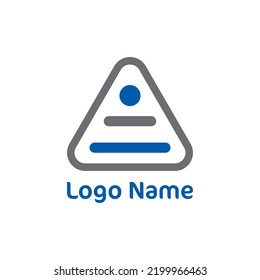 Simple Yoga Logo Icon Vector Illustration 