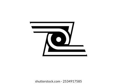 Diseño de concepto de Vector de logotipo de letra Z