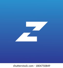 Simple Z logo vector design