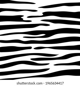Simple Zebra print vector illustration