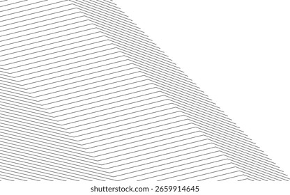 simple zigzag line outline pattern design with copy space.eps