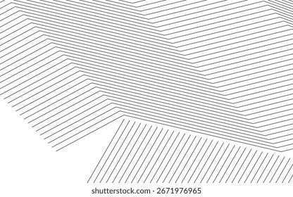 simple zigzag line outline pattern design with space.eps