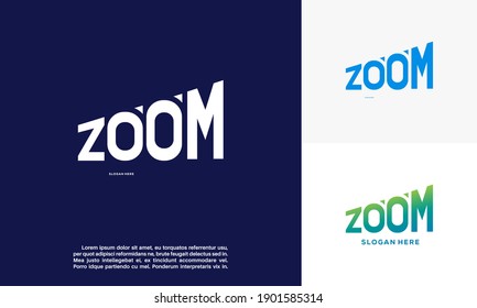 simple Zoom logo template designs, Research logo template