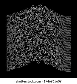 Simplex noise. Parametric Generative glitch art and data visualization.