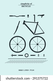 Simplicity of bicycle vector, bike