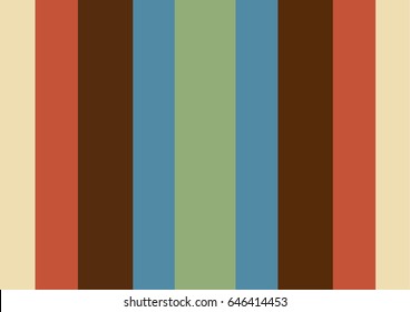 Simplicity colorful vertical retro stripes wallpaper