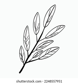 Diseño plano de plano floral sencillo.Ilustración vectorial.