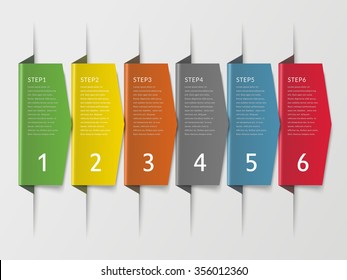 simplicity infographic design with arrow label elements