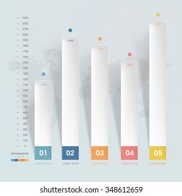 simplicity infographic template design with banner options
