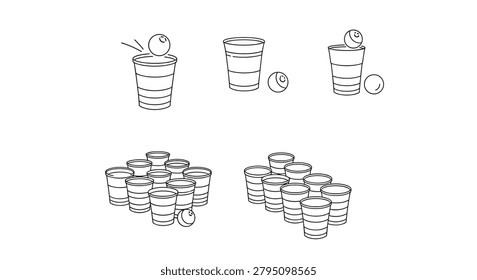Simplified linear diagrams showing