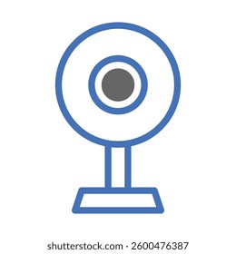 Simplified Webcam Icon for Modern Communication