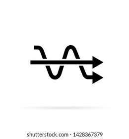 Simplify arrows icon symbol simple design