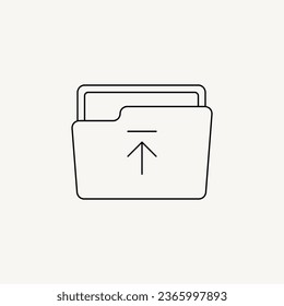 Simplify File Management with our Comprehensive Upload Folder Icon Collection - Perfect for Data Transfer, Cloud Uploads, and Document Sharing