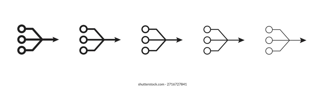 Simplifique el diseño del icono, logotipo, App, interfaz de usuario. Ilustración vectorial, EPS