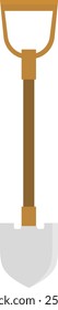 A simplistic depiction of a shovel