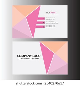 simplistic and eye catchy business card design