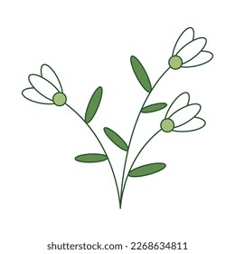 diseños florales simplistas, caracterizados por su enfoque minimalista y el estilo de contorno relleno