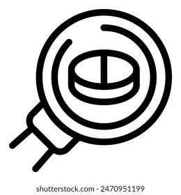 Simplistic line art of a power button symbol, ideal for tech and energy concepts