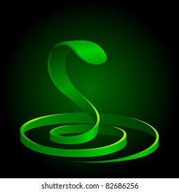 simplistic snake vector graphics