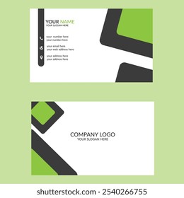 simplistic,professional and modern business card