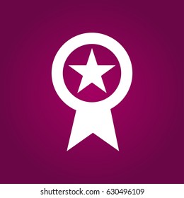 Simply award badge icon.